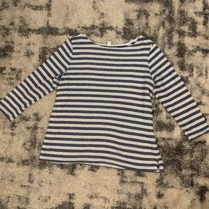 Stripes 3/4 sleeve top